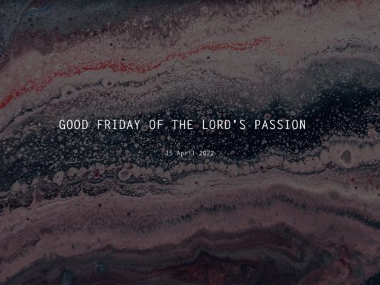 Good Friday Of The Lord's Passion